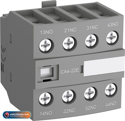ABB 1SBN010140R1104 CA4-04M 4NK YARDIMCI UST KONTAK BLOK