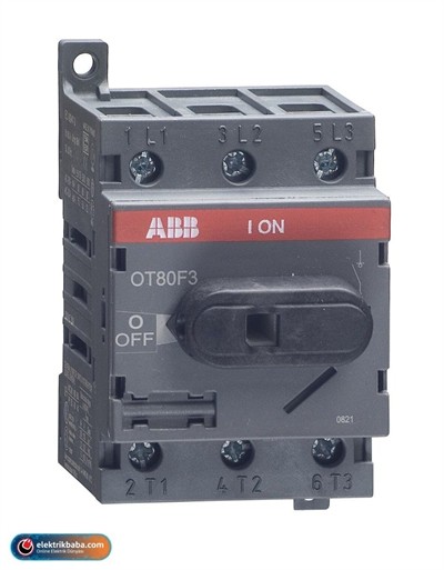 ABB 1SCA105356R1001/B OT63F3HS5X6ST2 63A YUK AYIRICI SIYAH/GRI  PAKO SALTER