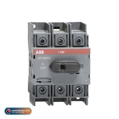 ABB 1SCA105356R1001/B OT63F3HS5X6ST2 63A YUK AYIRICI SIYAH/GRI  PAKO SALTER