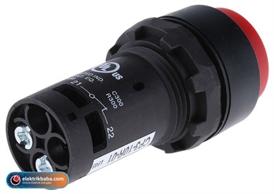 ABB 1SFA619100R1111 CP1-11R-10 LEDLI ISIKLI 1NA STOP BUTON YAYLI 24V