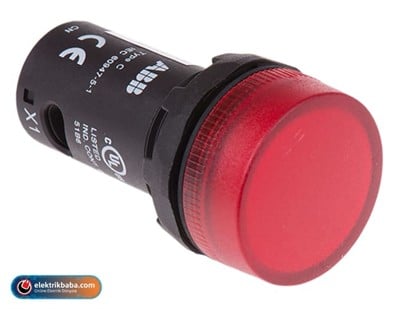 ABB 1SFA619403R5231 CL2-523R LEDLI SINYAL LAMBASI KIRMIZI
