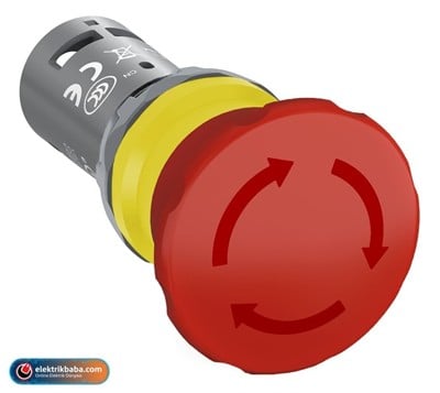 ABB 1SFA619550R1041 CE4T-10R-01 ACIL STOP BUTONU