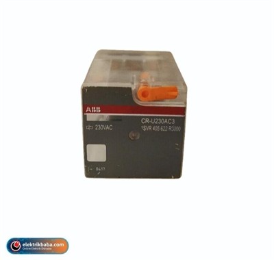 ABB 1SVR405612R3000 CR-M230AC3 11 PIN 230VAC 10A 3 KONTAK MINYATUR ROLE