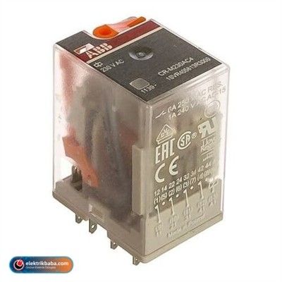 ABB 1SVR405613R3000 CR-M230AC4 14 PIN 230VAC 3 KONTAK MINYATUR ROLE