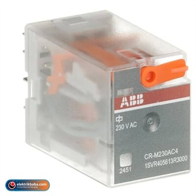 ABB 1SVR405613R3000 CR-M230AC4 14 PIN 230VAC 3 KONTAK MINYATUR ROLE