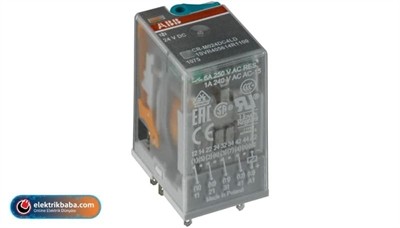 ABB 1SVR405613R5000 CR-M048AC4 14 PIN 48VAC 3 KONTAK MINYATUR ROLE