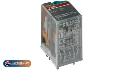 ABB 1SVR405613R6000 CR-M048DC4 14 PIN 48VDC 3 KONTAK MINYATUR ROLE