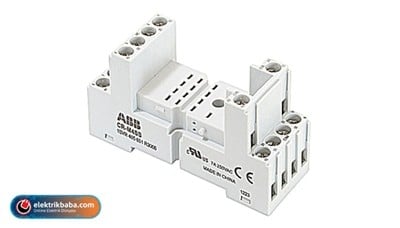 ABB1SVR405651R3000ABB 1SVR405651R3000 CR-M4SS MINYATUR ROLE ICIN SOKET 4 A/K