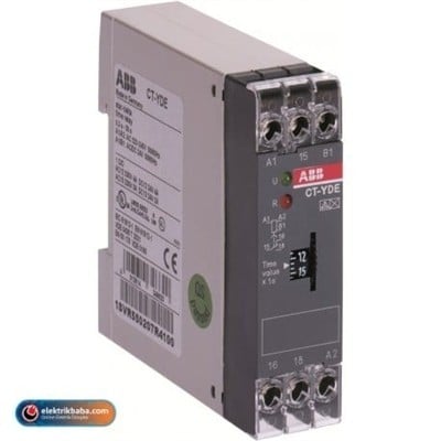 ABB 1SVR550107R2100 CT-ERE 3-300S,1NA ELEKTRONIK ZAMAN ROLESI
