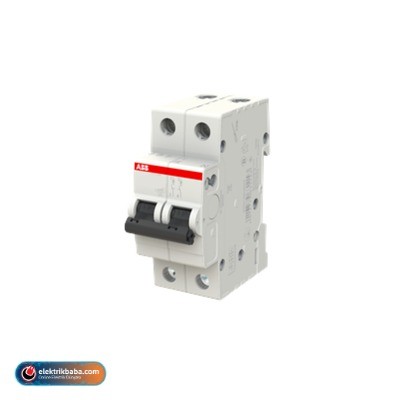 ABB SHFH 2CDS211103R0064 SH 201-C6 NA 6kA 2 KUTUPLU 6A OTOMATIK SIGORTA