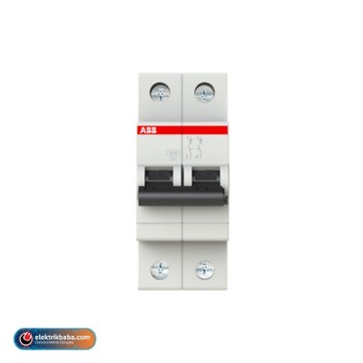 ABB SHFH 2CDS211103R0064 SH 201-C6 NA 6kA 2 KUTUPLU 6A OTOMATIK SIGORTA