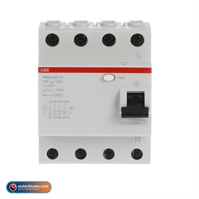 ABB SHFH 2CSF204004R1400 FH204 AC-40/0.03 3 FAZ 40A 30mA KACAK AKIM KORUMA