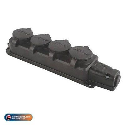 BEMIS BK6-2504-4618 TRIFAZE KAUCUK 25A PLASTIK DORTLU GRUP PRIZ
