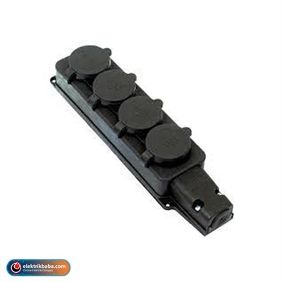 BEMIS BK6-2504-4618 TRIFAZE KAUCUK 25A PLASTIK DORTLU GRUP PRIZ