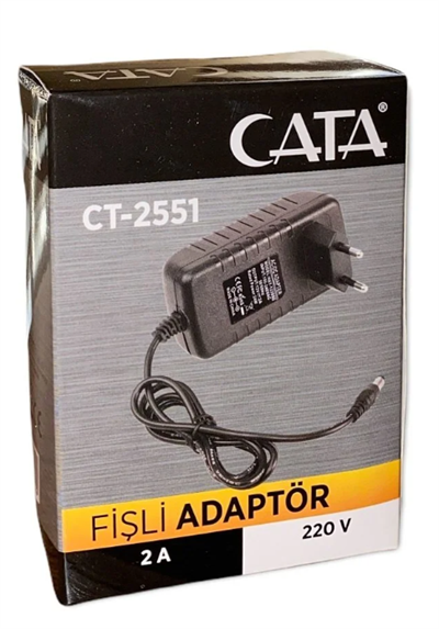 CATA CT-2551 2 AMPER FISLI ADAPTOR