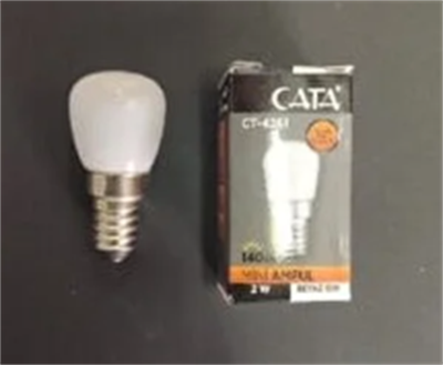 CATA CT-4261G 2W BUZDOLABI AMPULU E14 220V GUNISIGI