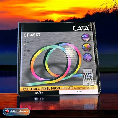 CATA CT-4567 RGB AKILLI PIXEL NEON LED SET 5MT