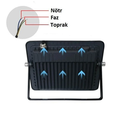 CATA CT-4657 30W PLATINUM LED PROJEKTOR (BEYAZ)