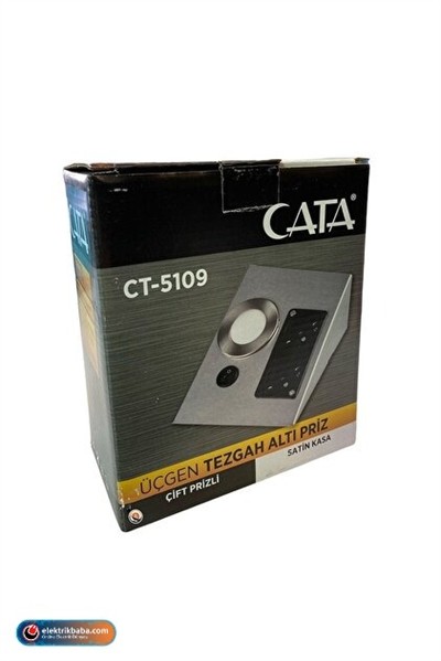 CATA CT-5109B 1W UCGEN CIFT PRIZLI LEDLI TEZGAH AYDINLATMA ARMATUR BEYAZ