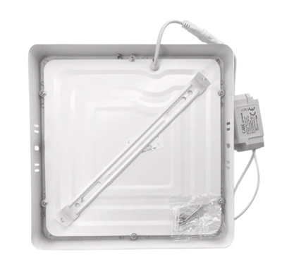 CATA CT-5234B 18W SIVA USTU LED PANEL (KARE) (BEYAZ)