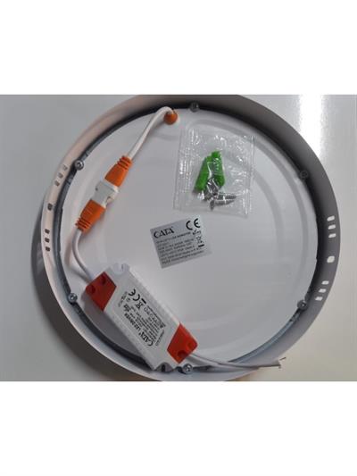 CATA CT-5271B 25W SIVA USTU LED PANEL (YUVARLAK)(BEYAZ)