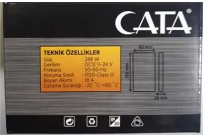 CATA CT-9147 18A RGB KUMANDA
