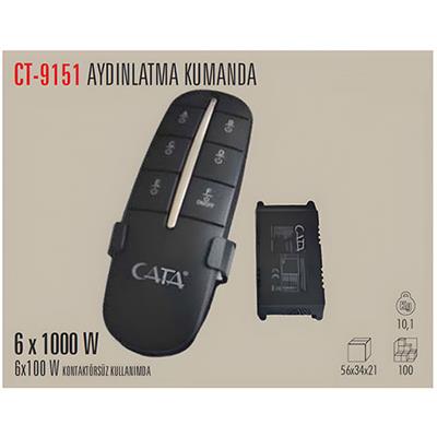CATA CT-9151 6X100W AYDINLATMA KUMANDASI