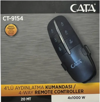 CATA CT-9154 4X1000 W AYDINLATMA KUMANDASI