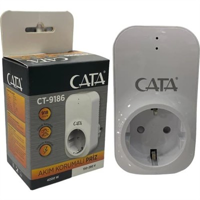 CATA CT-9186 4000W AKIM KORUMALI PRIZ