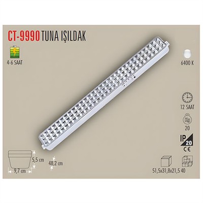 CATA CT-9990 TUNA 90 LEDLI ISILDAK