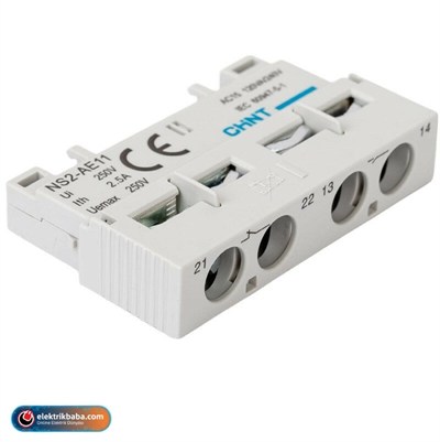 CHINT 495968 NS2 SERISIICIN YARDIMCI KONTAK ÜSTÜNE MONTAJ / NS AE11 / 1NA+1NK