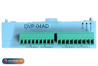 DELTA DVP04AD-S2 4 ANALOG GIRIS PLC MODUL