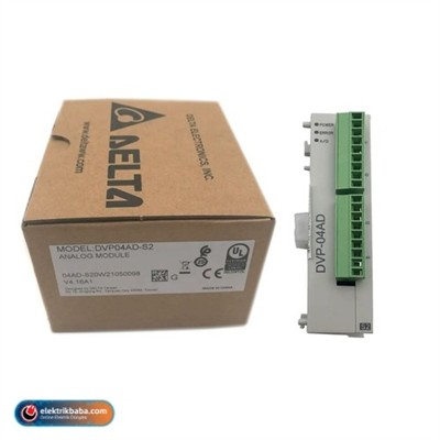 DELTA DVP04AD-S2 4 ANALOG GIRIS PLC MODUL