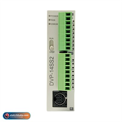 DELTA DVP14SS211R 8 GIRIS 6 CIKIS ROLE PLC CPU MODUL