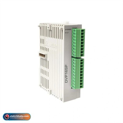DELTA DVP16SP11R 8 GIRIS 8 CIKIS ROLE PLC MODUL