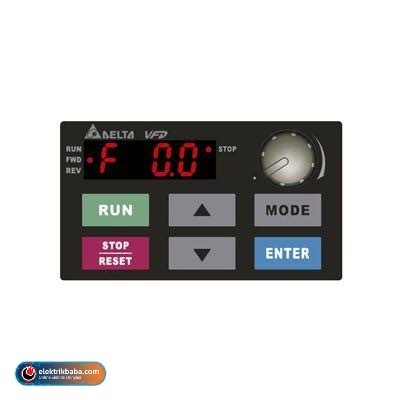 DELTA KPE-LE02 KONTROL PANELI KEYPAD SIYAH
