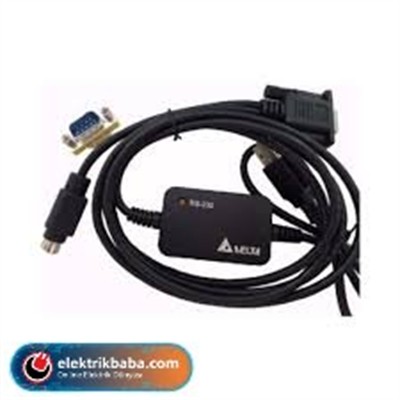 DELTA UC-PRG020-12A PROGRAMLAMA KABLOSU 2 METRE PLC-PC ARASI