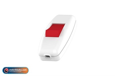 ELBI ELBI-AKSESUAR-505-000301-806 ARAPUAR BEYAZ-KIRMIZI