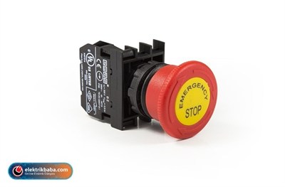 EMAS B200EE Q40 ACIL STOP BUTONU ETIKETLI