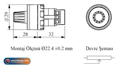 EMAS BPR05K R5K 5K Q22 POTANSIYOMETRE