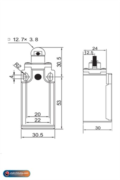 GWEST SI 6803 GLS-103R PLASTIK GOVDE DOGRUSAL HAREKETLI PIM SIVIC RESETLI
