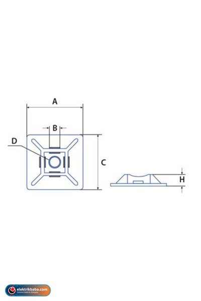 GWEST 1513 HW-3A (19x19mm) YAPISKAN KROSE