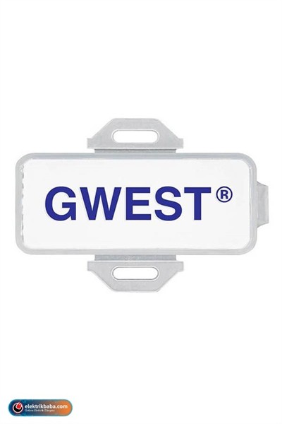 GWEST 1529 GPET - 2 50X17mm YAPISKANLI ETIKET TASIYICI