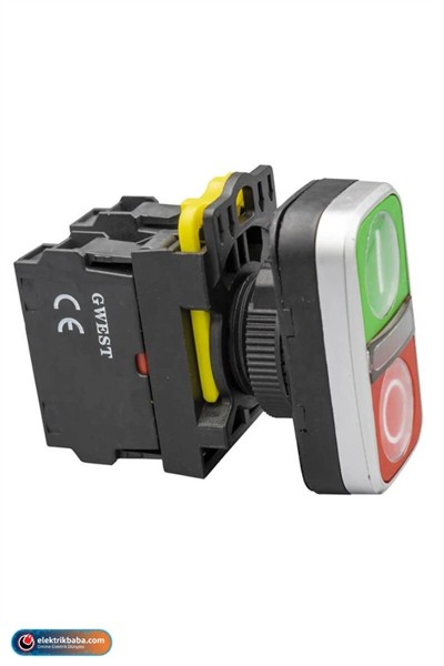 GWEST 6059 PLASTIK 1NO+1NC IKIZ BUTON
