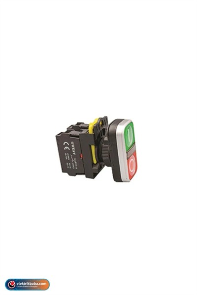 GWEST 6062 A5-11RD 220V. LED ISIKLI IKIZ BUTON
