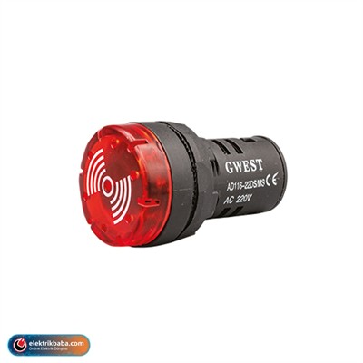 GWEST 6641 22mm 24V. LEDLI BUZZER