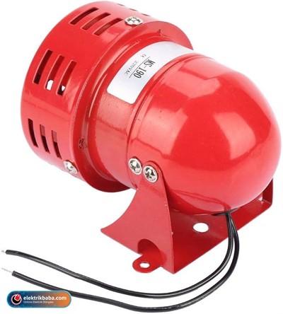 GWEST 6651 MS190 METAL GOVDE 220V MINI MOTOR SIREN