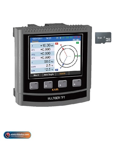 KAELMULTISER-01-TFTKAEL MULTISER-01-TFT SEBEKE ANALIZORU