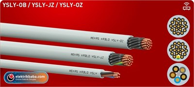 MEKAS 87156 6x0,75MM YSLY-JZ KUMANDA KONTROL KABLOSU