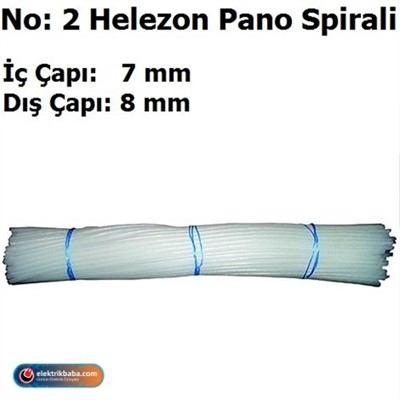 MUTLUSAN 001 020 500002 05 00 2 NO HELEZON PANO SPIRALI